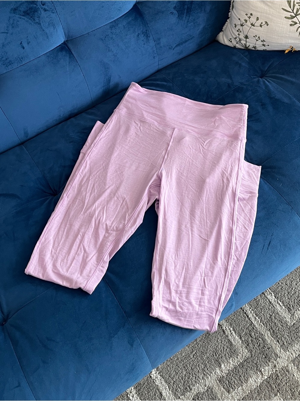 parade lavender thermal base layer leggings size small